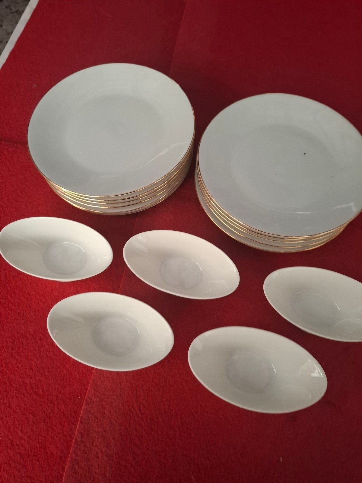 Servies set: Scherzer Bavaria borden & à table schaaltjes, Ophalen, Overige merken, Klassiek, Zo goed als nieuw