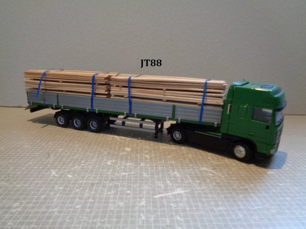 joal daf ssc  met open trailer geladen met hout, Ophalen of Verzenden, Zo goed als nieuw, Bus of Vrachtwagen, Overige merken