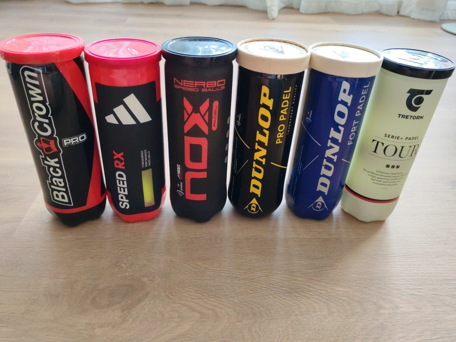Padelballen testset - Nieuw en ongebruikt - vaste prijs., Ophalen, Nieuw, Padelballen
