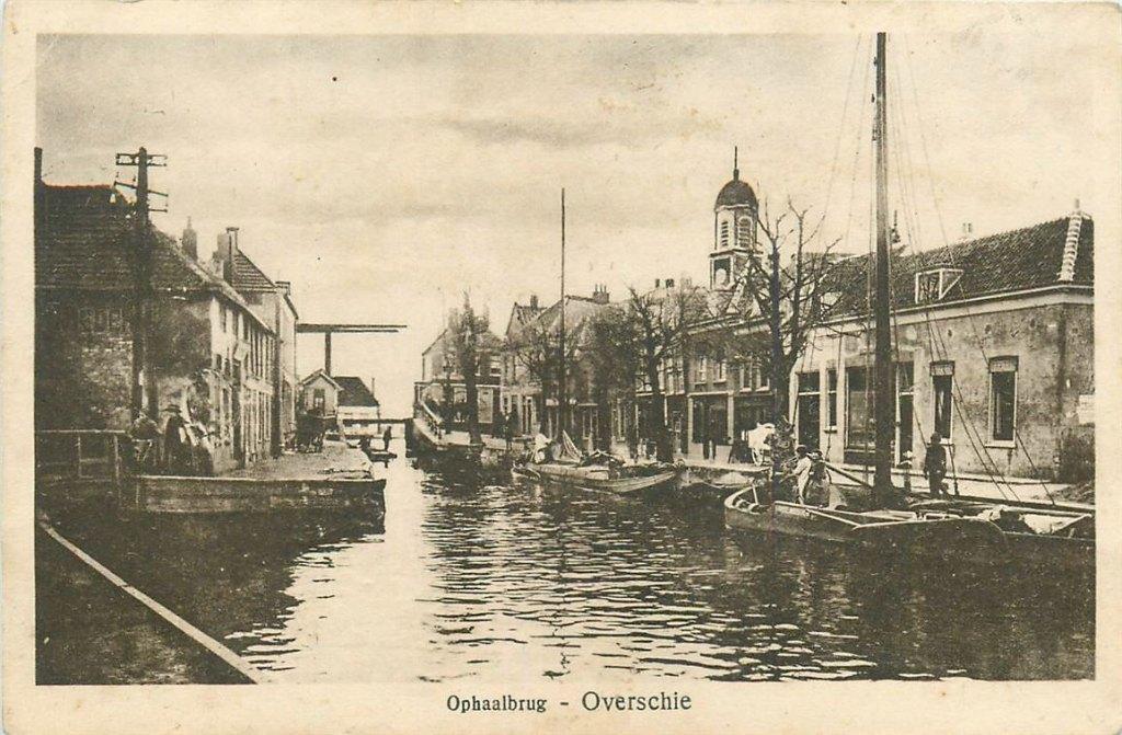 701-326-031 Overschie Ophaalbrug, Verzenden, Voor 1920, Zuid-Holland