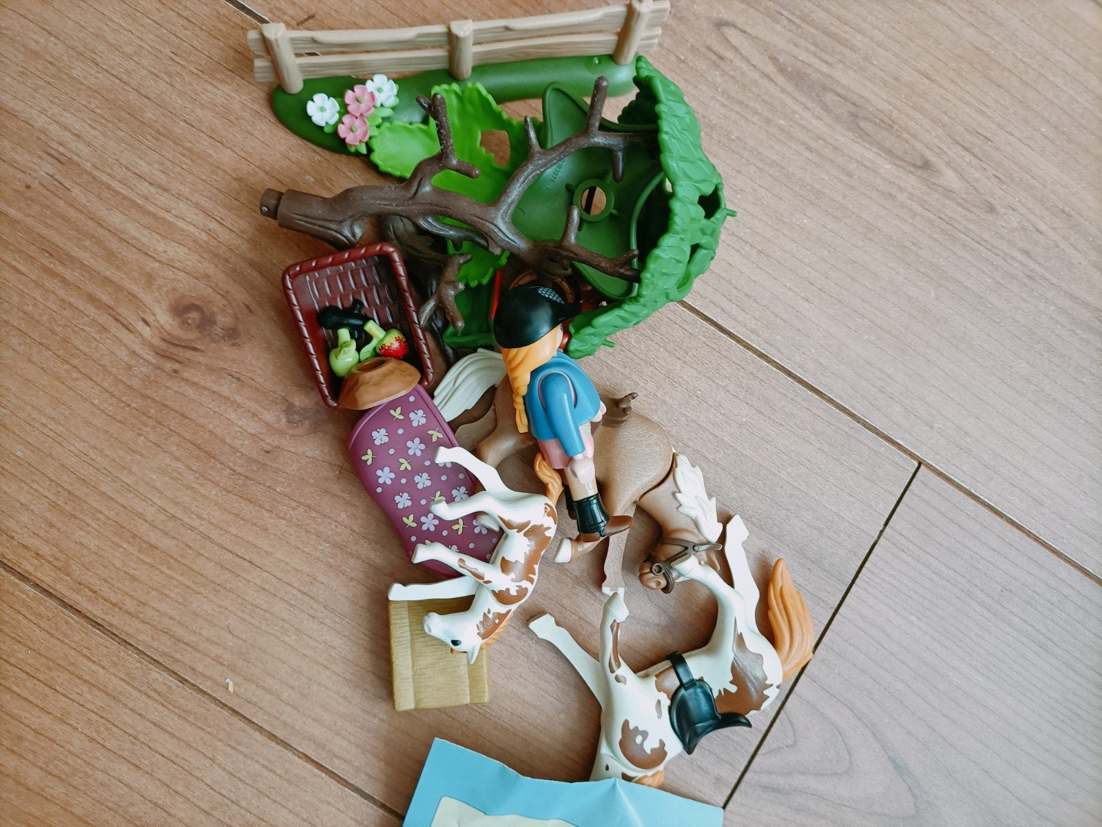 Playmobil 5227 Paardenstal met paard en ruiter, Kinderen en Baby's, Ophalen of Verzenden, Gebruikt