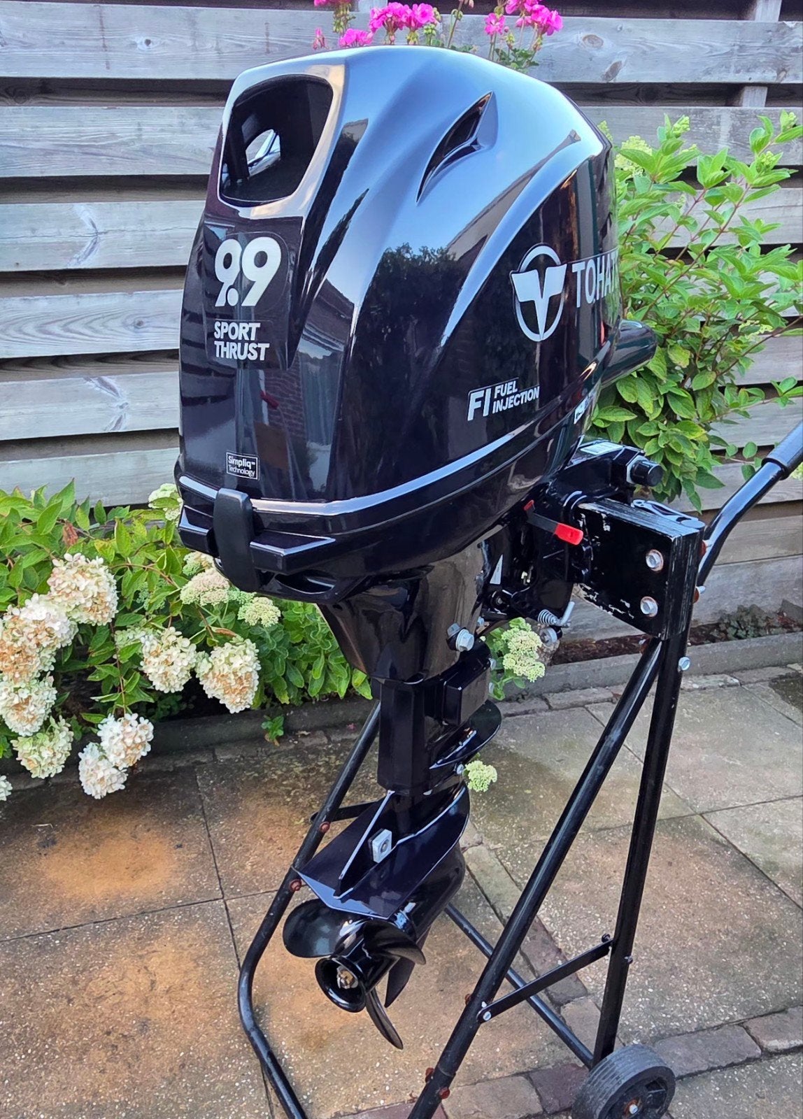 Tohatsu 20/9.9 EFI injectie Kortstaart Z.G.A.N. Mercury, Watersport en Boten, Ophalen, 10 tot 30 pk, Viertaktmotor, Zo goed als nieuw