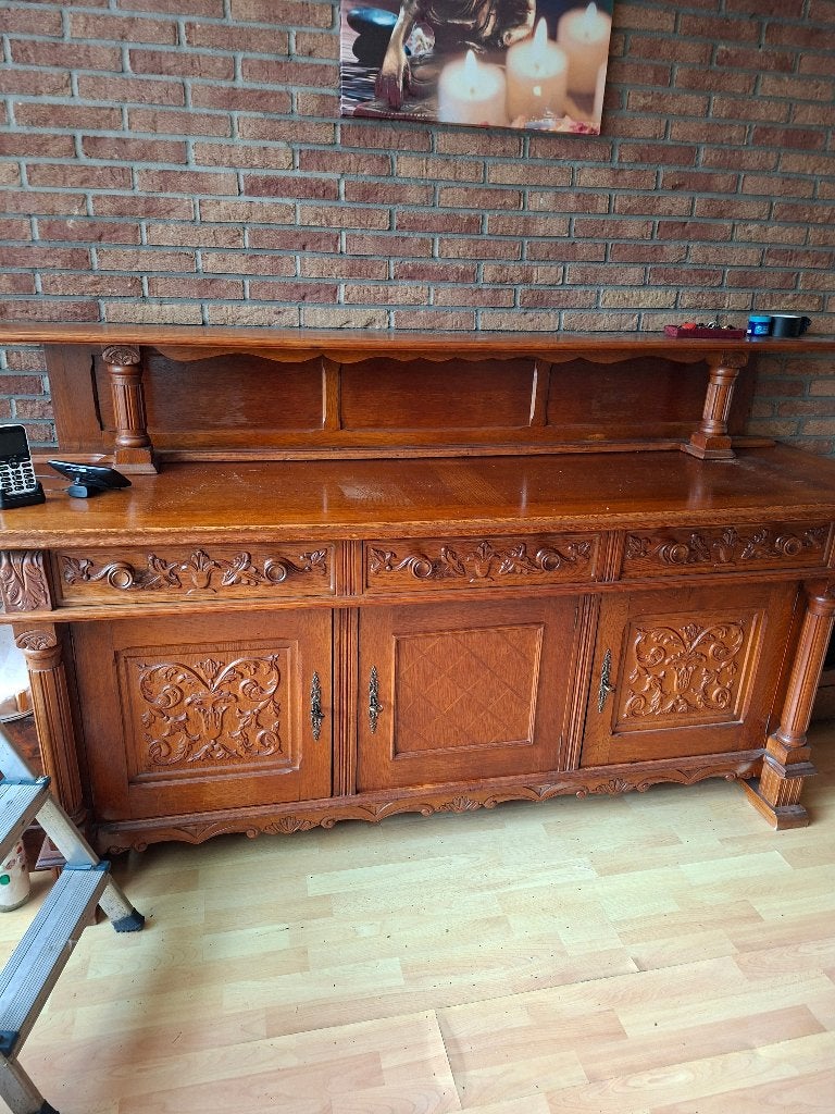 Antieke kast, Ophalen, Gebruikt, 25 tot 50 cm, Met deur(en)