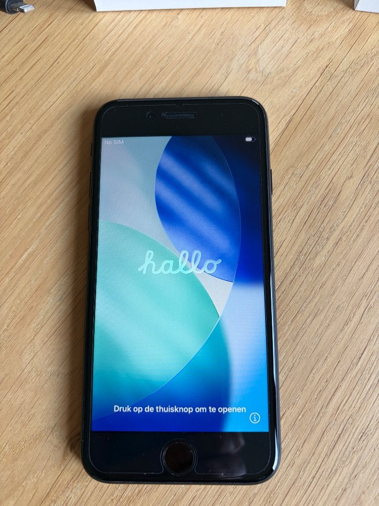 iPhone SE 2020 128 GB intern puntgaaf, zwart., Telecommunicatie, Mobiele telefoons | Apple iPhone, Ophalen, 128 GB, Zwart, Zo goed als nieuw