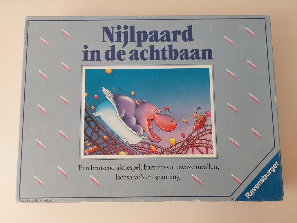 Nijlpaard in de achtbaan, Ophalen of Verzenden, Gebruikt, Ravensburger