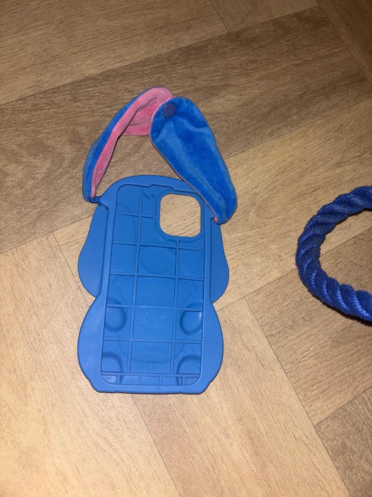 Leuk Stitch telefoonhoesje voor iPhone 12/12 Pro, Gebruikt, Overige merken, Blauw, Hoesje of Tasje