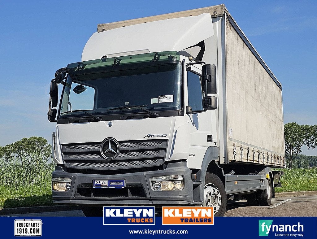 MERCEDES-BENZ ATEGO 1224 taillift airco euro6, Auto's, Automaat, 238 pk, Euro 6, Wit