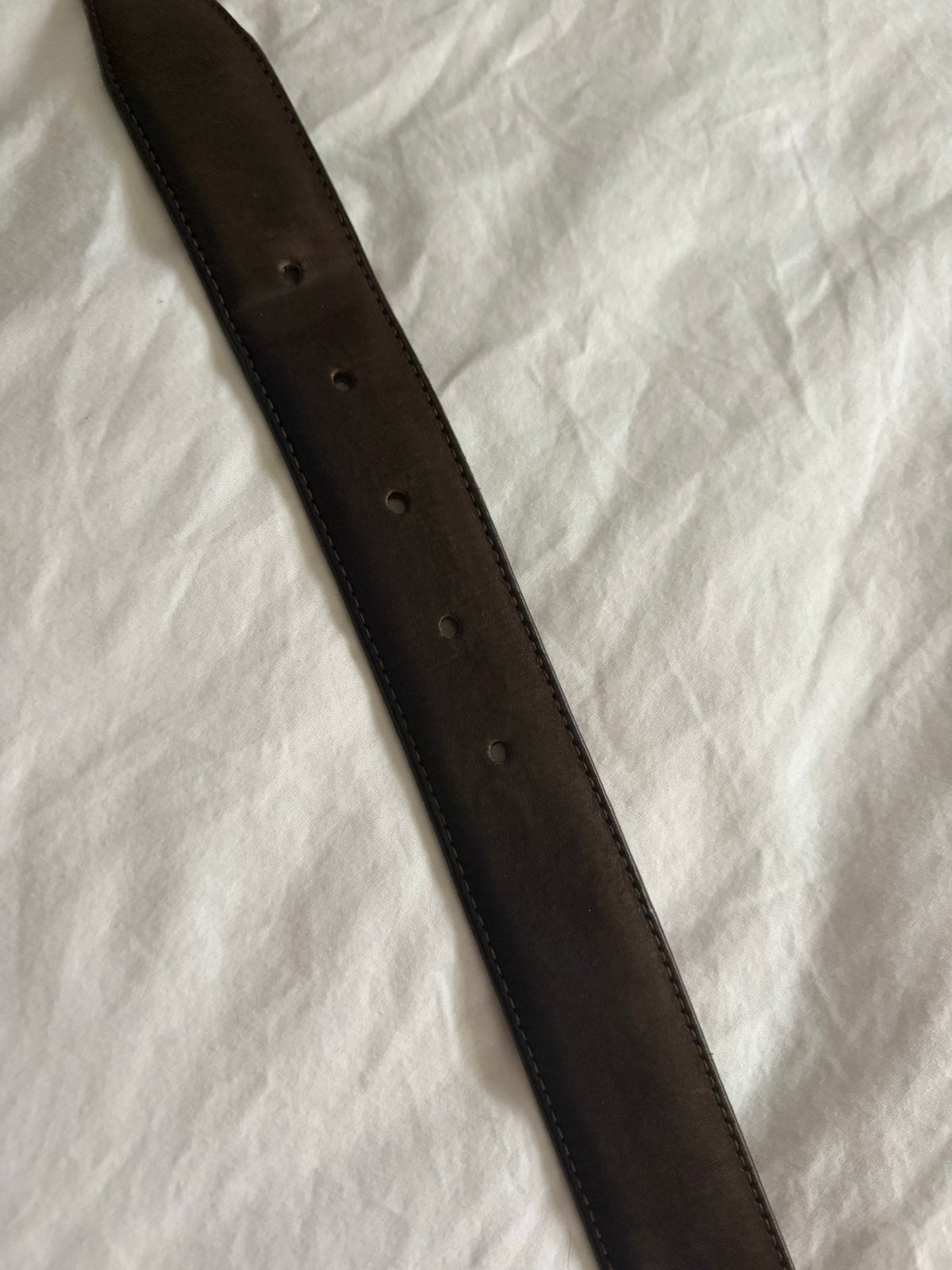 BOSS Hugo Boss Leren Riem - Bruin, Maat 85, Kleding | Heren, Riemen en Ceinturen, 95 tot 105 cm, Bruin, Echt leder, Ophalen of Verzenden