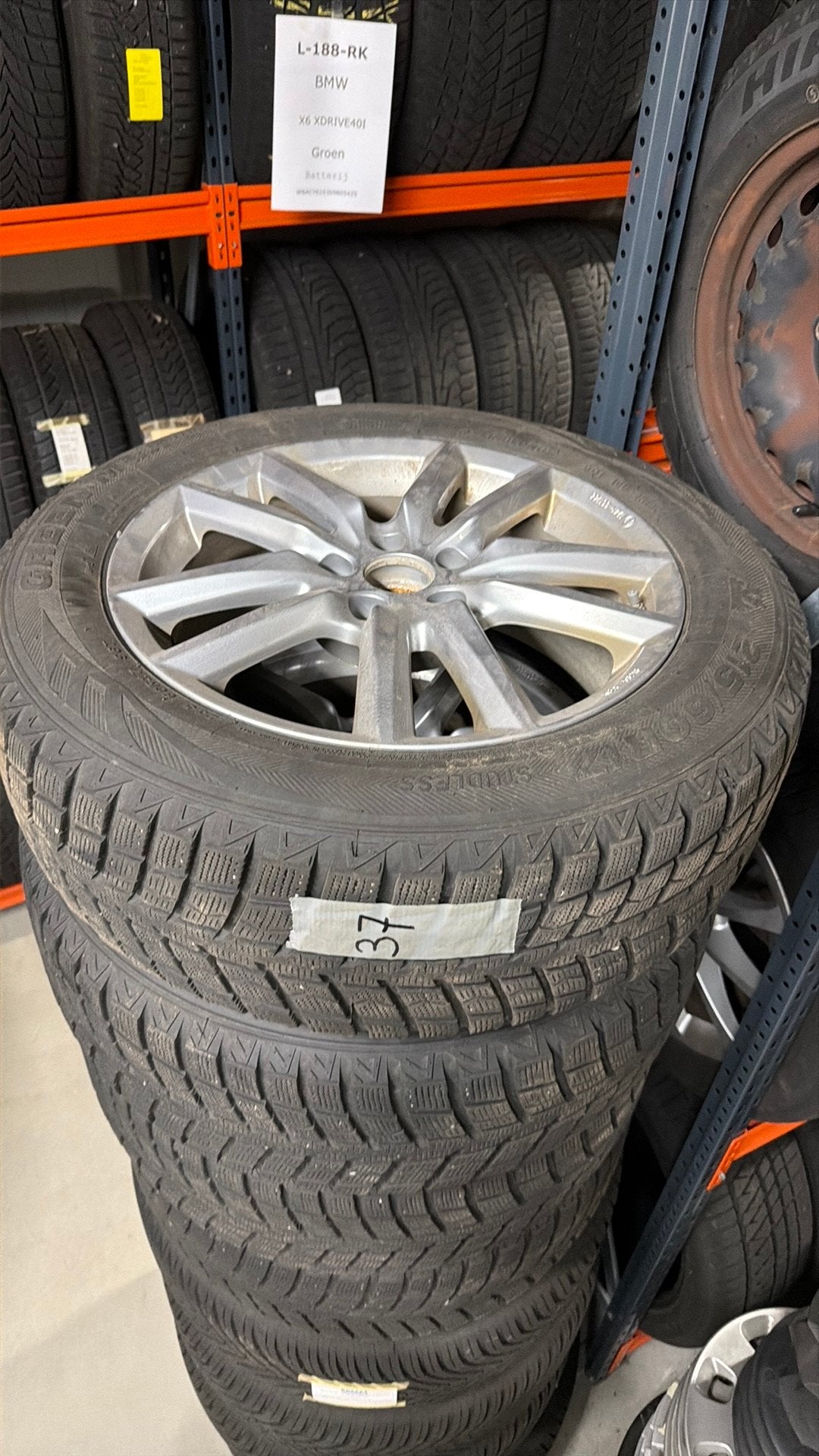 Winterbandenset Jeep Compass, Auto-onderdelen, Ophalen, Banden en Velgen, 17 inch, Winterbanden
