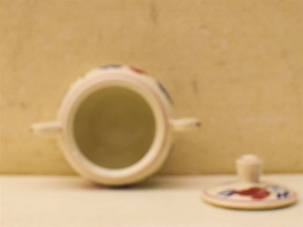 Boch Boerenbont suikerpot 51599, Huis en Inrichting, Keuken | Servies, Ophalen of Verzenden, Gebruikt, Aardewerk, Bord(en)