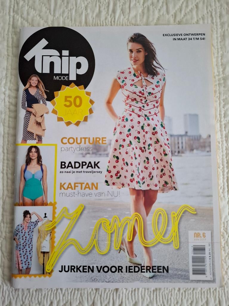 KNIPmode juni 2019, Overige typen, Vrouw, Ophalen of Verzenden, Zo goed als nieuw