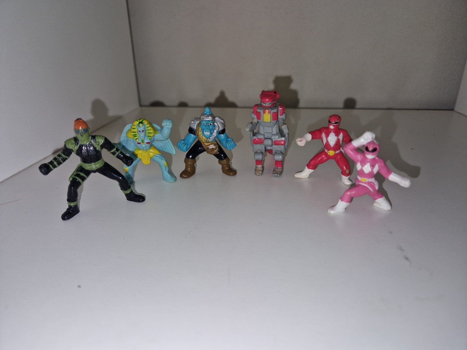 Mini Power Rangers Figuurtjes, Ophalen of Verzenden, Gebruikt