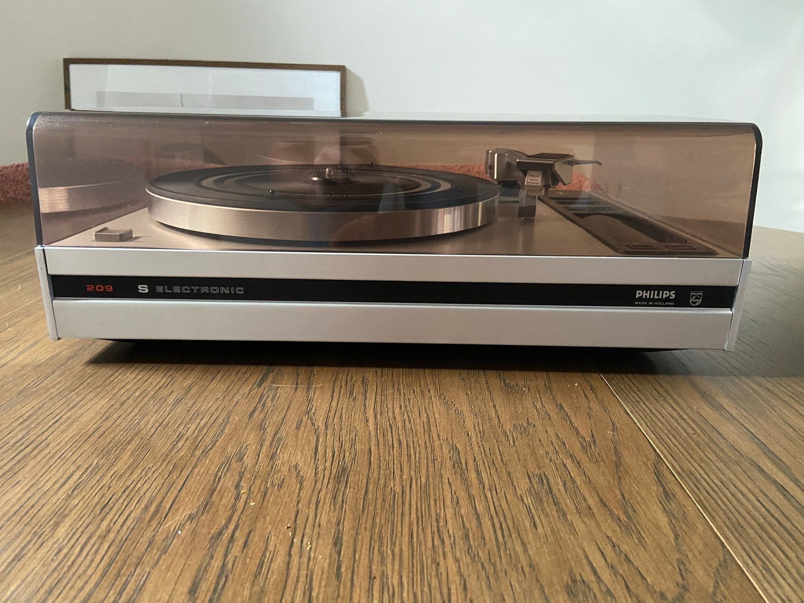 Philips 22GA209S Platenspeler - Vintage Design opknapper, Audio, Tv en Foto, Platenspelers, Ophalen, Gebruikt, Platenspeler, Philips
