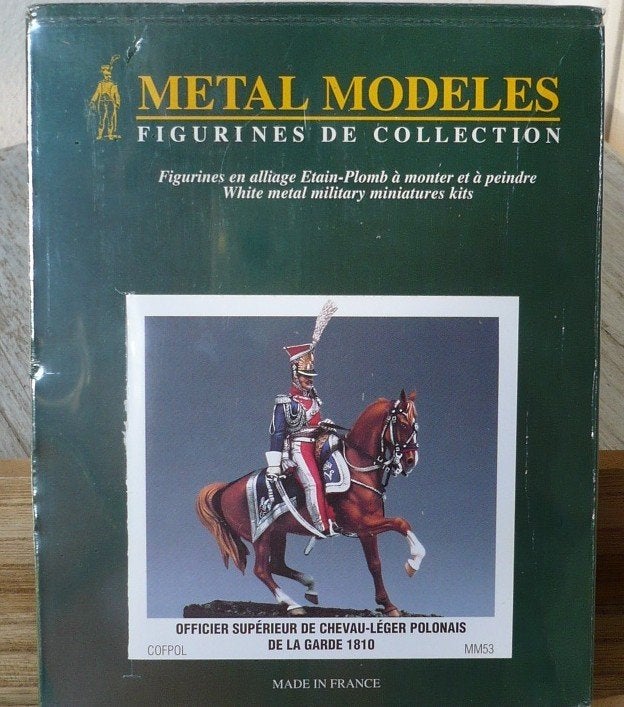 tinnen soldaatje Officier de chevau-léger Polonais 1810, Ophalen of Verzenden, Nieuw