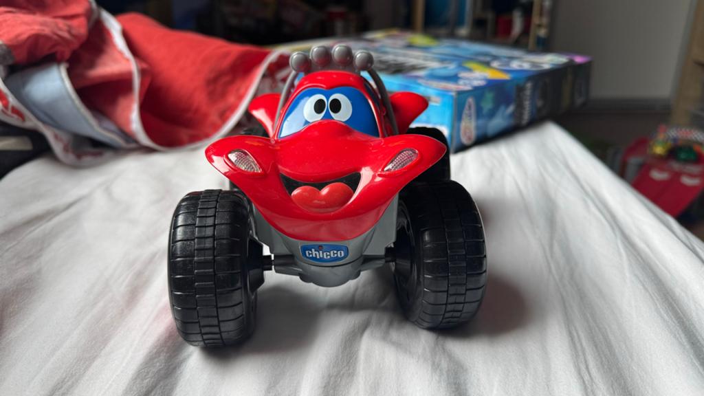 Chicco Billy Big Wheels Bestuurbare Auto, Ophalen, Gebruikt, Afstandsbediening