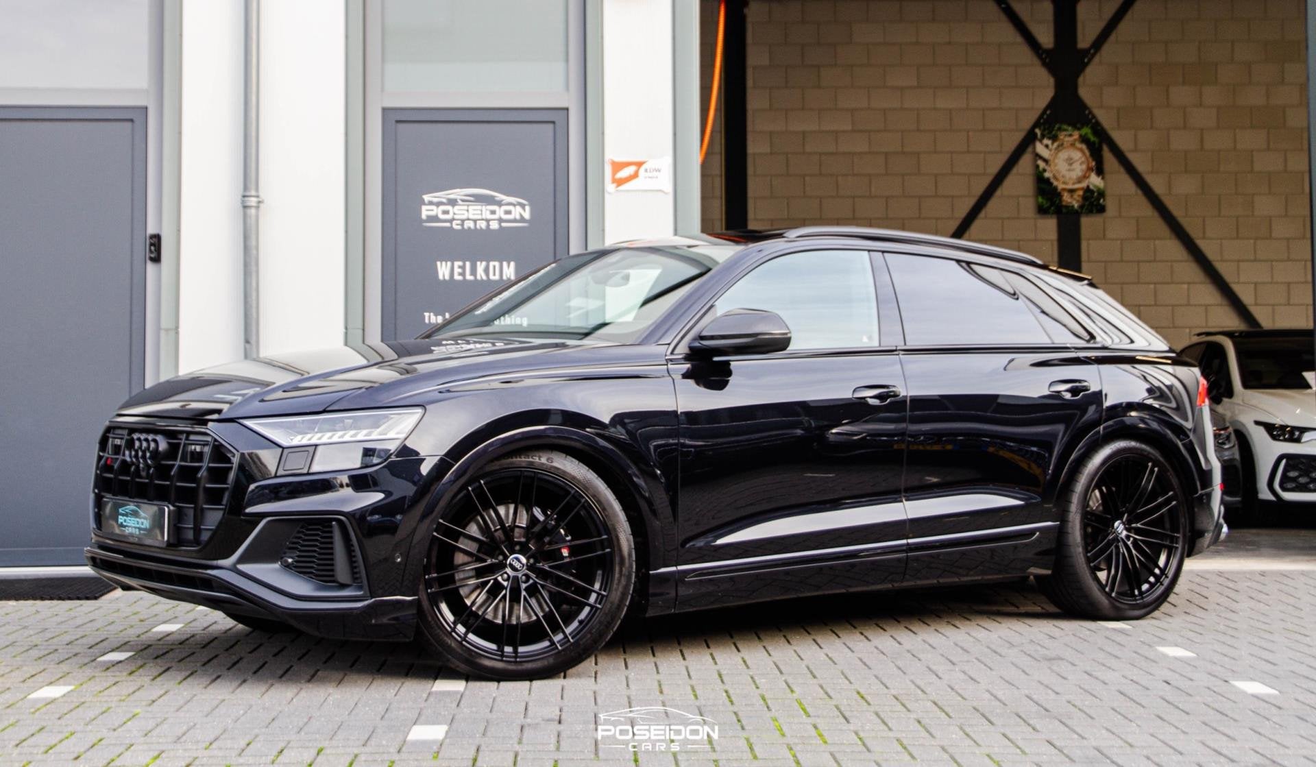 Audi SQ8 4.0 TDI Q8 Quattro | 23" ABT | HEAD-UP | KEYLESS |, Auto's, Dealer onderhouden, 435 pk, Gebruikt, Zwart
