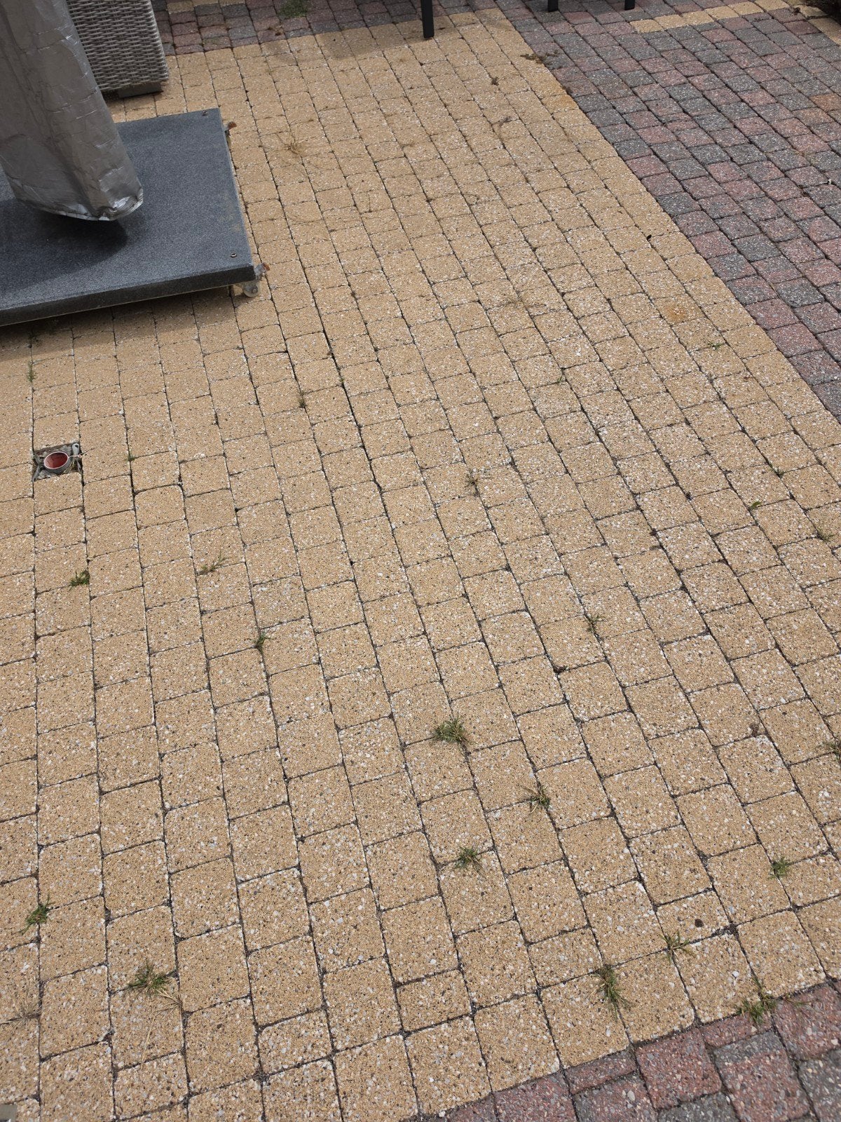 gratis tegels, Tuin en Terras, Ophalen, Gebruikt, Beton, Terrastegels