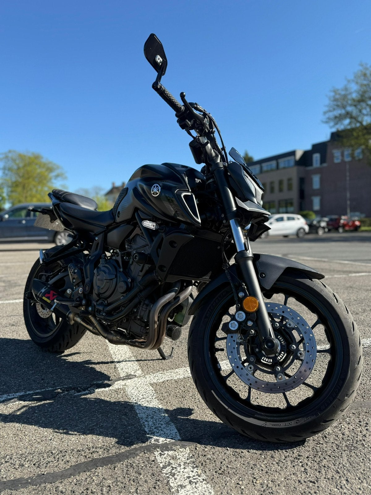 Yamaha MT-07 tech black 2023/ Akrapovic racing line, Motoren, Motoren | Yamaha, 2 cilinders, Occasion, ABS, Particulier