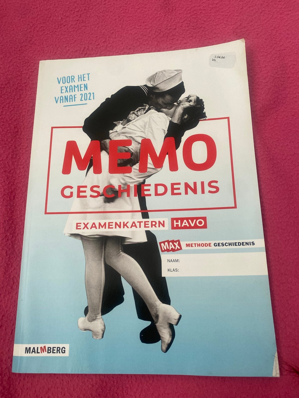 MEMO Geschiedenis Examenkatern HAVO - Voor het Examen vanaf, Boeken, Ophalen of Verzenden, Zo goed als nieuw, HAVO, Geschiedenis