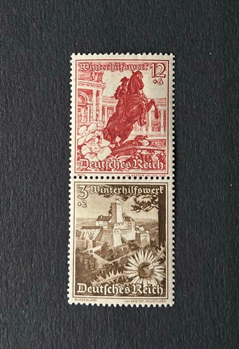 Deutsche Reich/Rijk zusammendrucke S249, Verzenden, Duitse Keizerrijk, Postfris