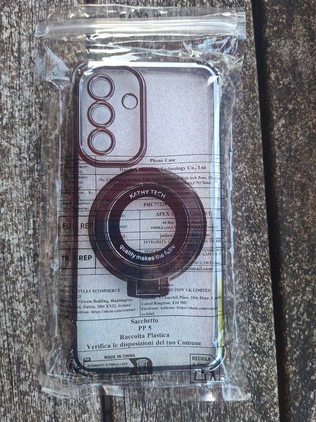 Nieuw telefoonhoesje met ring voor een Samsung A56 5g, Ophalen of Verzenden, Nieuw, Bescherming, Samsung