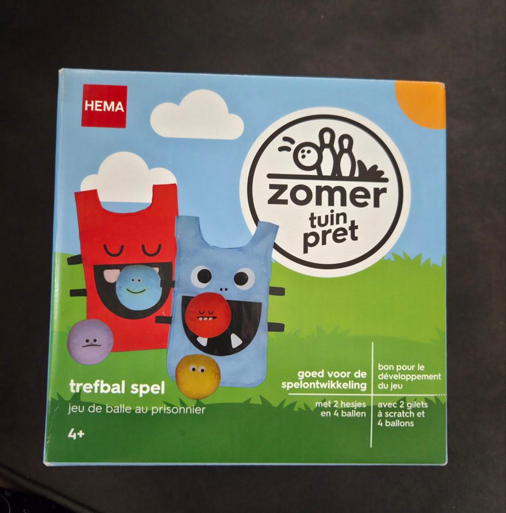 Trefbal spel buiten speelgoed, Ophalen of Verzenden, Zo goed als nieuw