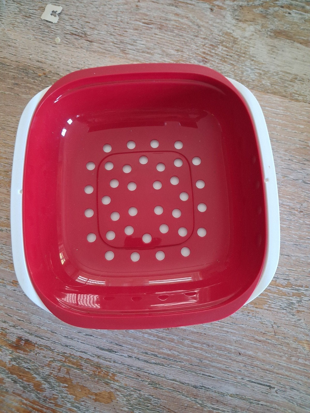Tupperware Allegra Multichannel - Zo goed als nieuw, Huis en Inrichting, Schaal, Zo goed als nieuw, Rood, BPA-vrij