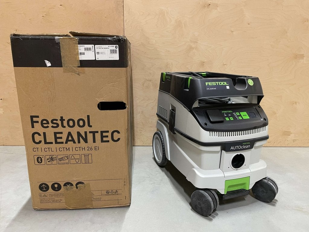 Festool CTL 26 EI AC-RENOFIX stofzuiger - 1200W L-klasse 26L, Niet ingevuld, Gebruikt, Overige typen, Niet ingevuld