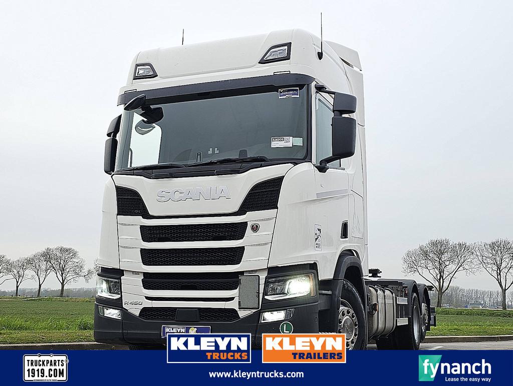 SCANIA R450 6x2*4 retarder led, Automaat, Euro 6, Scania, Wit