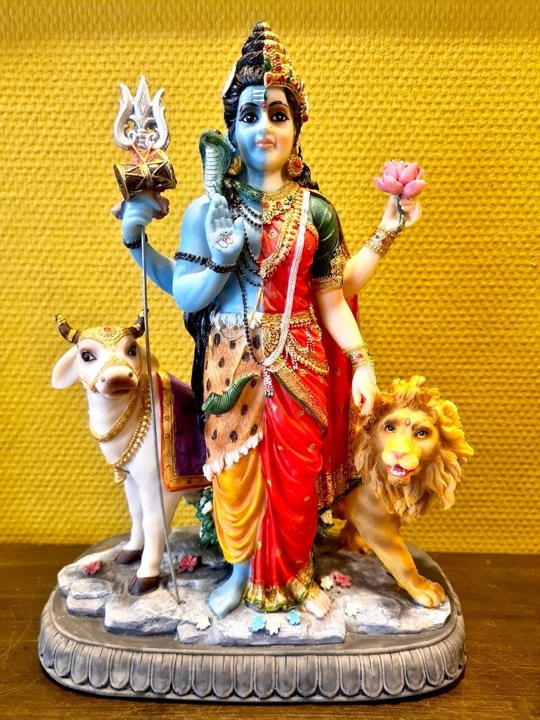 ARDHANARISHVARA BEELD 31 CM, Ophalen of Verzenden, Nieuw, Religie