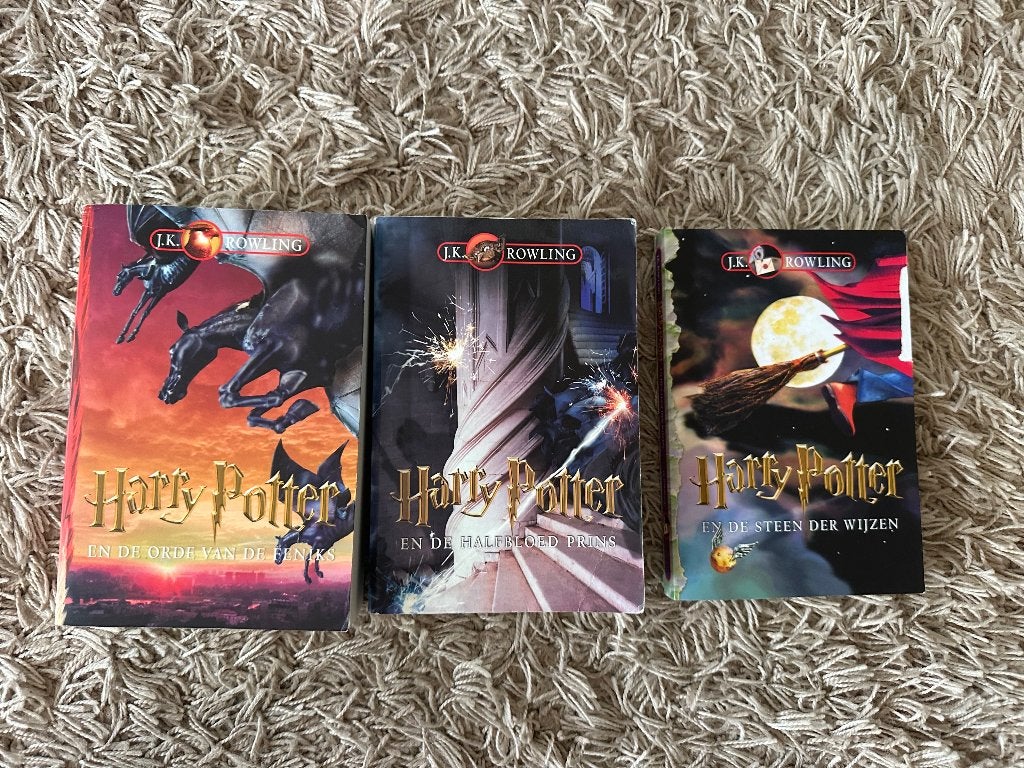 Harry Potter boeken, Ophalen of Verzenden, Gelezen