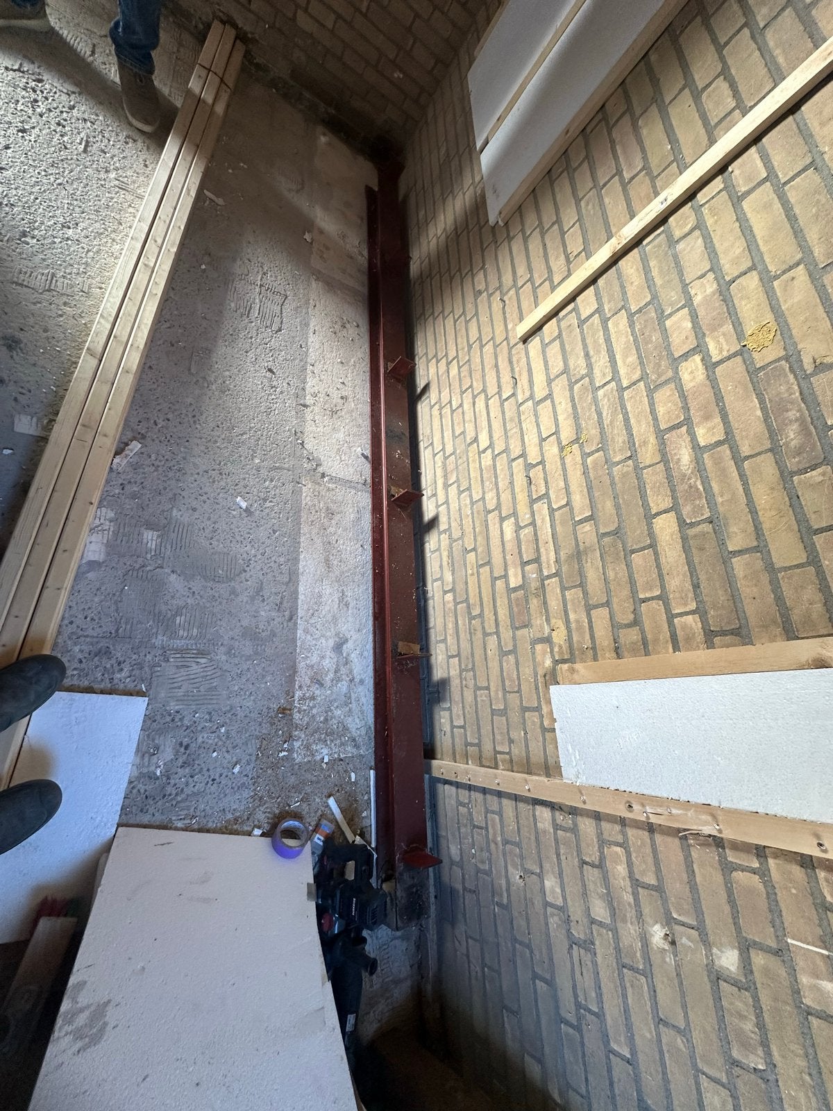 Stalen balk voor diverse bouwprojecten, Ophalen