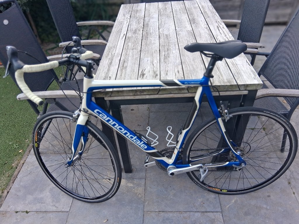 Racefiets Cannondale, Fietsen en Brommers, Fietsen | Racefietsen, Gebruikt, Heren, Overige merken, Meer dan 20 versnellingen, 28 inch