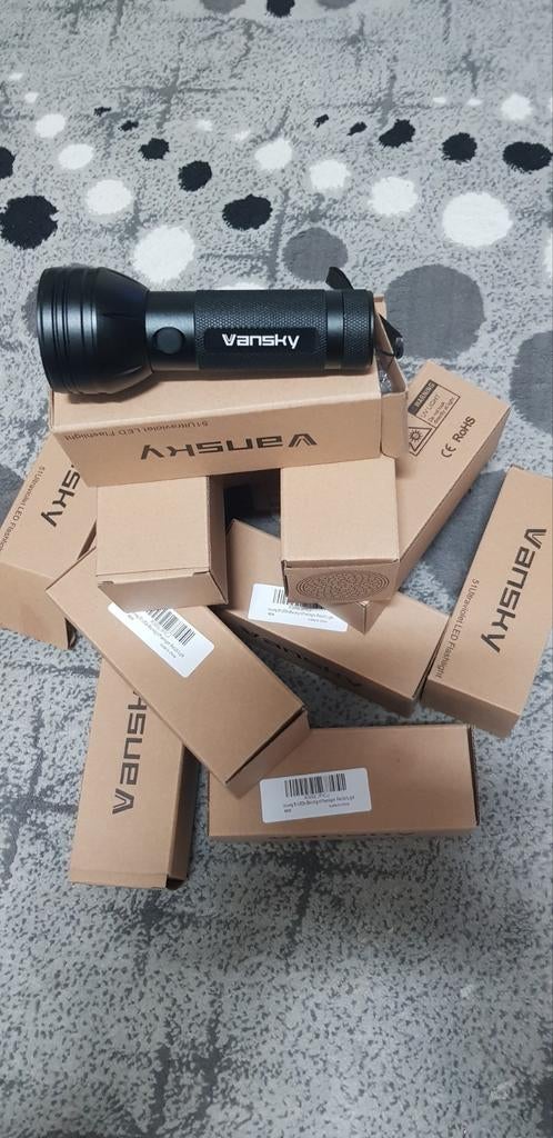 Vansky 51 Ultraviolet led Flashlight, Ophalen of Verzenden, Nieuw