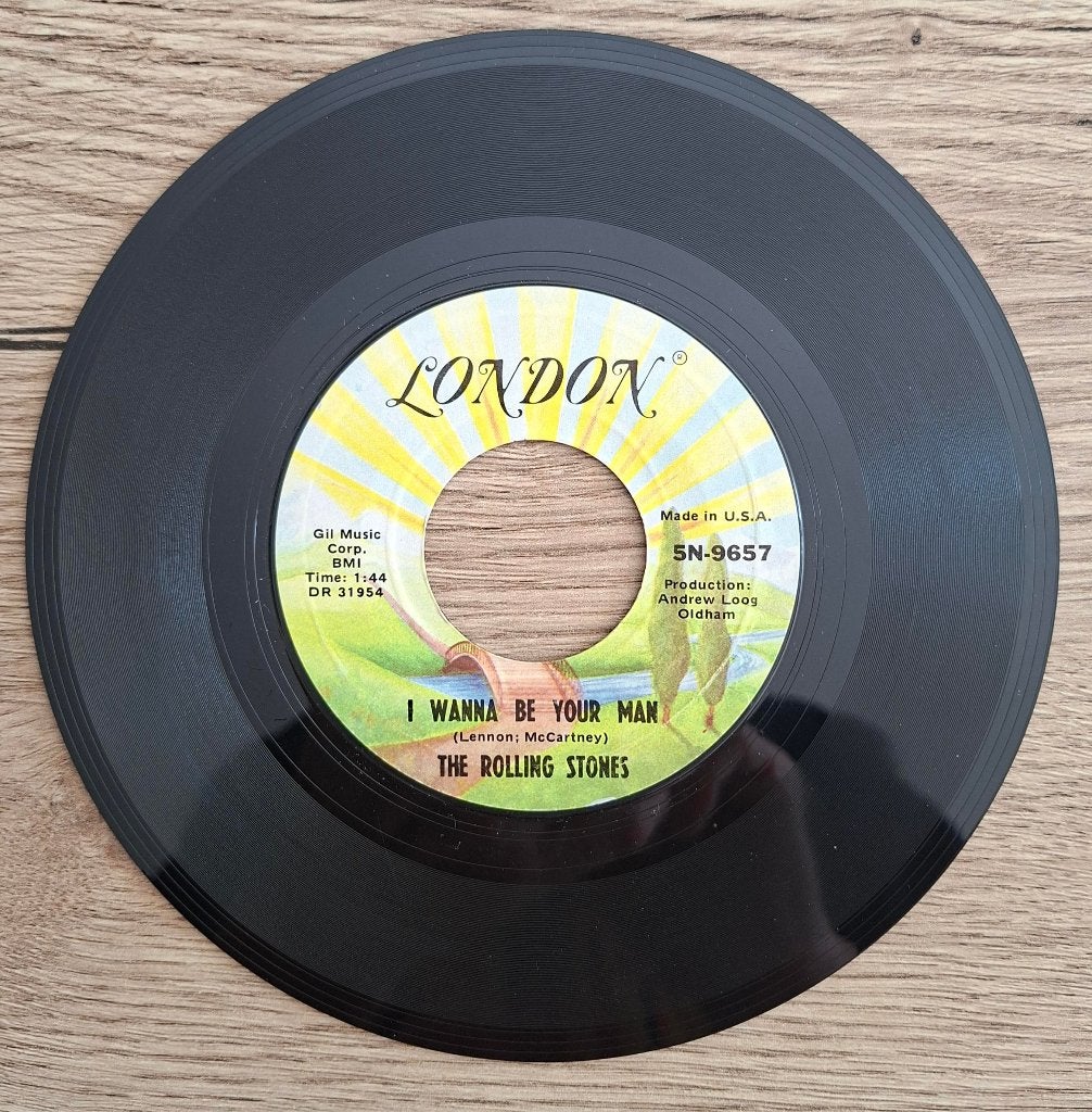 Rolling Stones USA single Beatles nummer I Wanna Be Your Man, Gebruikt, 7 inch, Single, Ophalen of Verzenden
