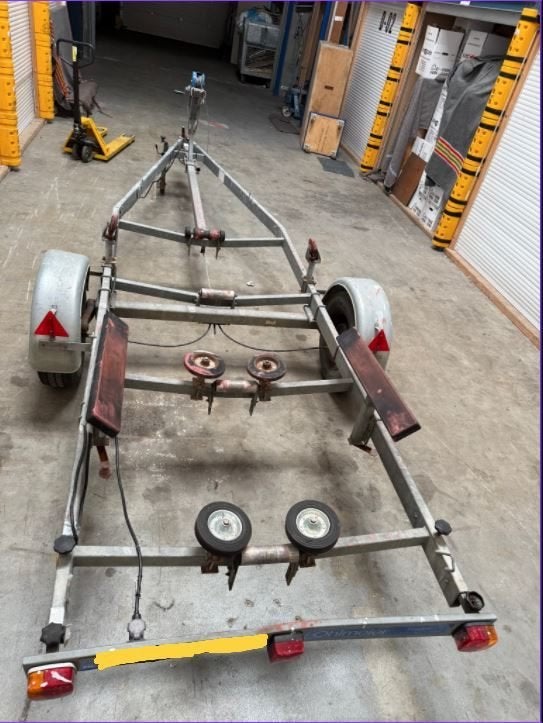 Boottrailer (geremd) Ohlmeier 1300, Ophalen, Minder dan 1500 kg, Gebruikt, Overige typen
