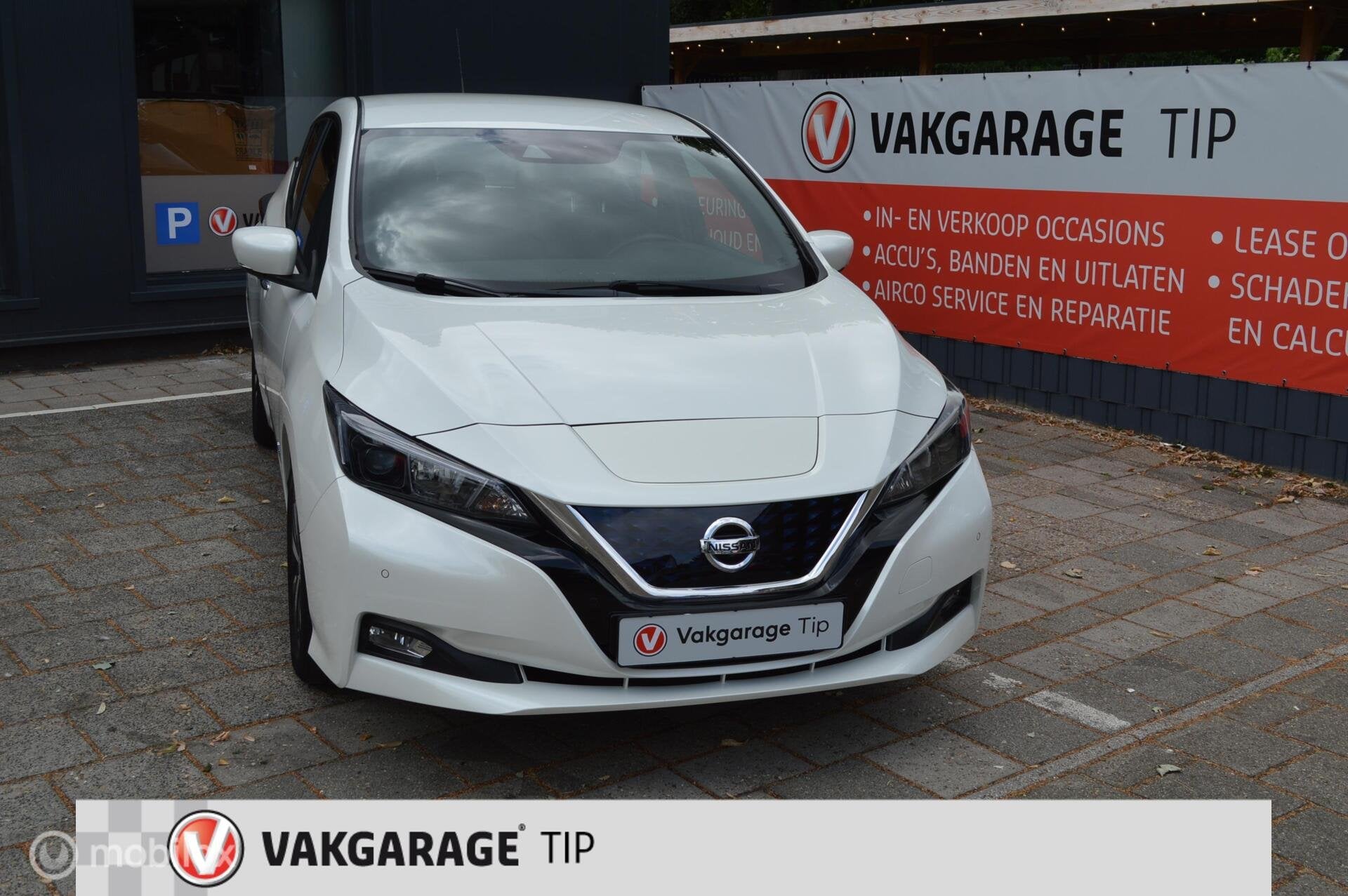 Nissan LEAF N-Connecta 40 kWh, Auto's, Nissan, Gebruikt, Wit, Origineel Nederlands, 1480 kg