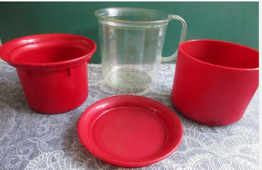 kompleet vintage tupperware koffie /thee filtersetje, Huis en Inrichting, Keuken | Tupperware, Ophalen of Verzenden, Zo goed als nieuw
