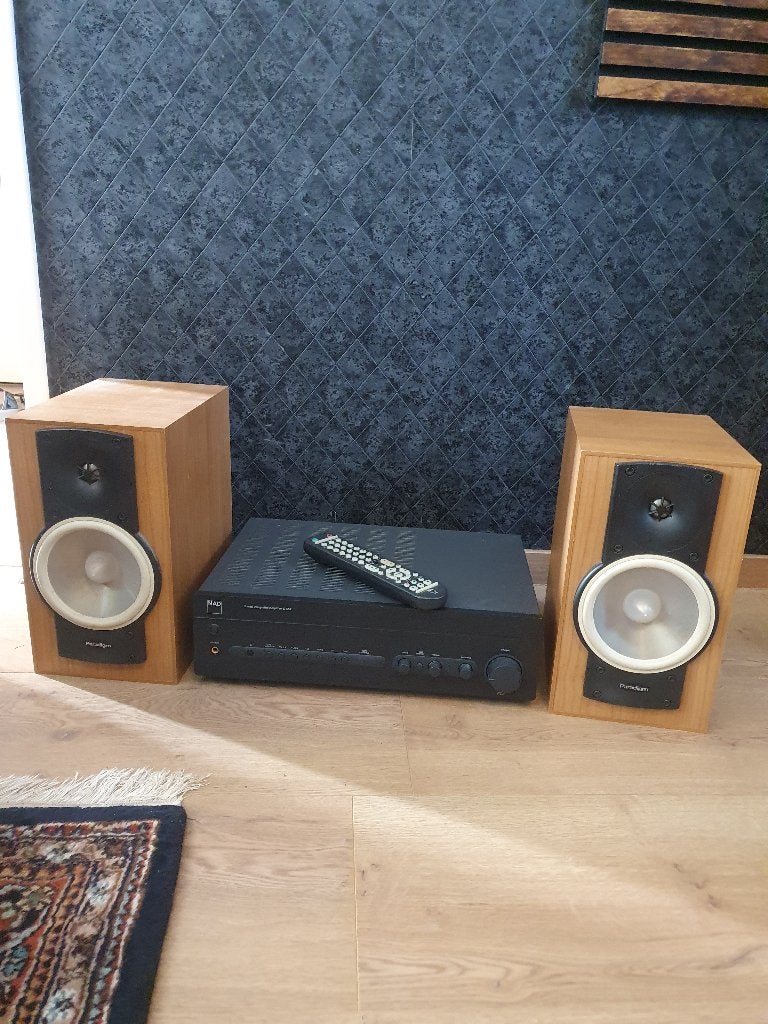 NAD C352 & Paradigm Monitor V5 stereo set, Ophalen, Zo goed als nieuw, Stereo, Overige merken