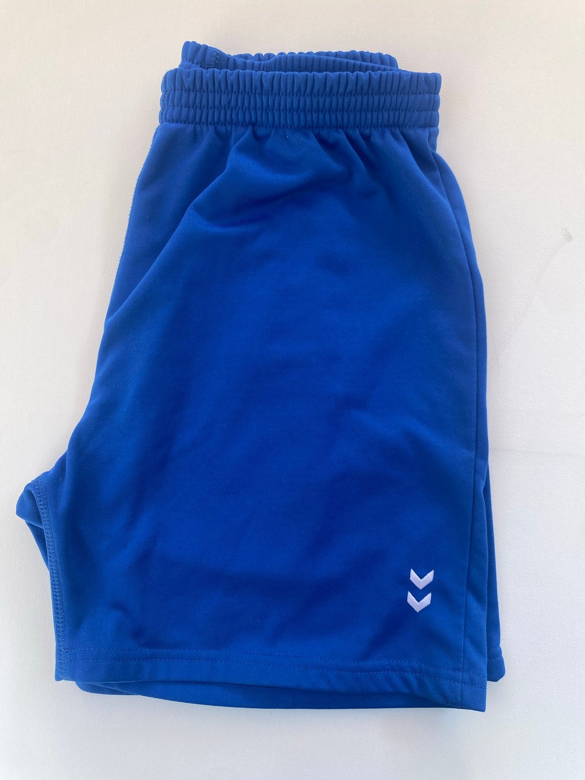 Hummel sportbroekje blauw maat 164-S, Ophalen of Verzenden, Gebruikt, Jongen of Meisje