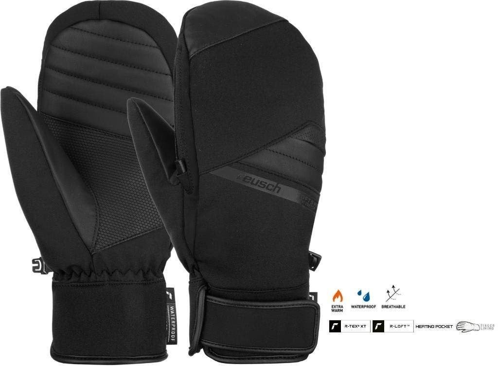 Reusch Anakin Mitten R-Tex XT Dames en heren wanten 7 t/m10, Sport en Fitness, Skiën en Langlaufen, Kleding, Skiën, Minder dan 100 cm