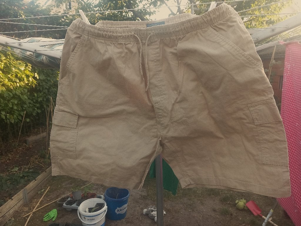 cargo short van het merk New Roads maat XL beige/zandkleur, Beige, New roads, Ophalen of Verzenden, Maat 56/58 (XL)
