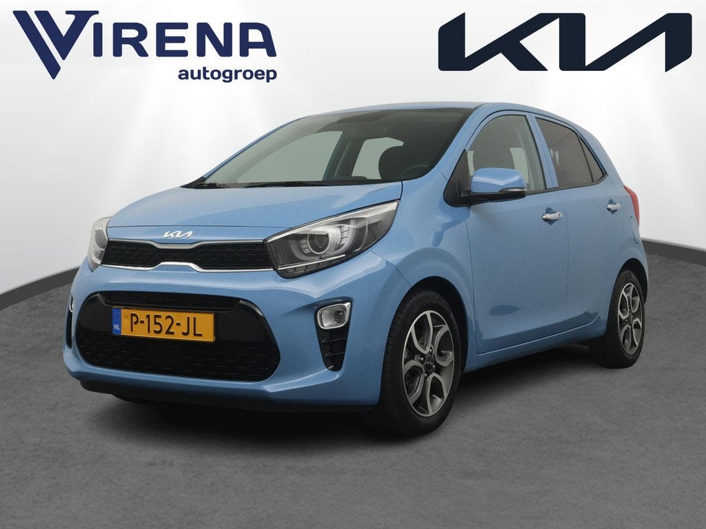 Kia Picanto 1.0 DPi DynamicPlusLine - Camera - Cruise contro, Auto's, Kia, Voorwielaandrijving, 12 maanden, Stof, Gebruikt