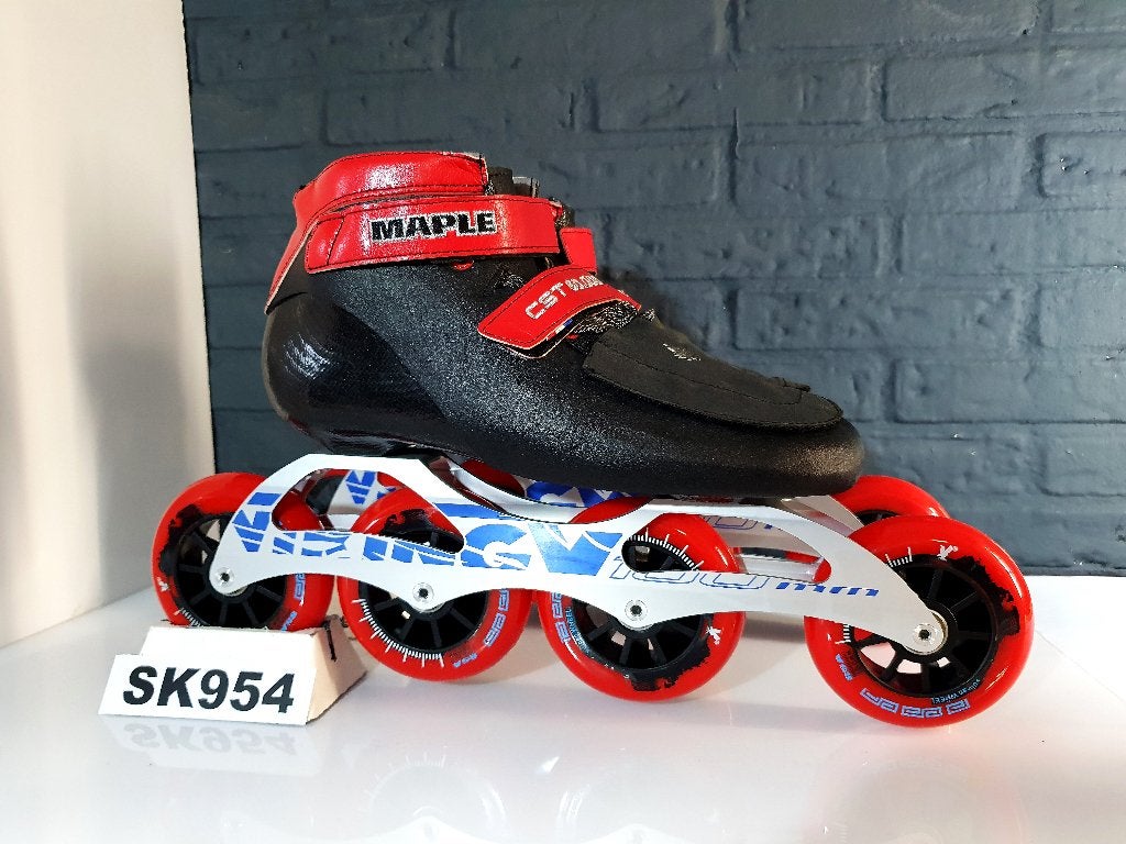 Maple CST60000 Skeelers Skates 4x100 100mm Wielen Maat 42, Overige merken, Verzenden, Nieuw, Kinderen