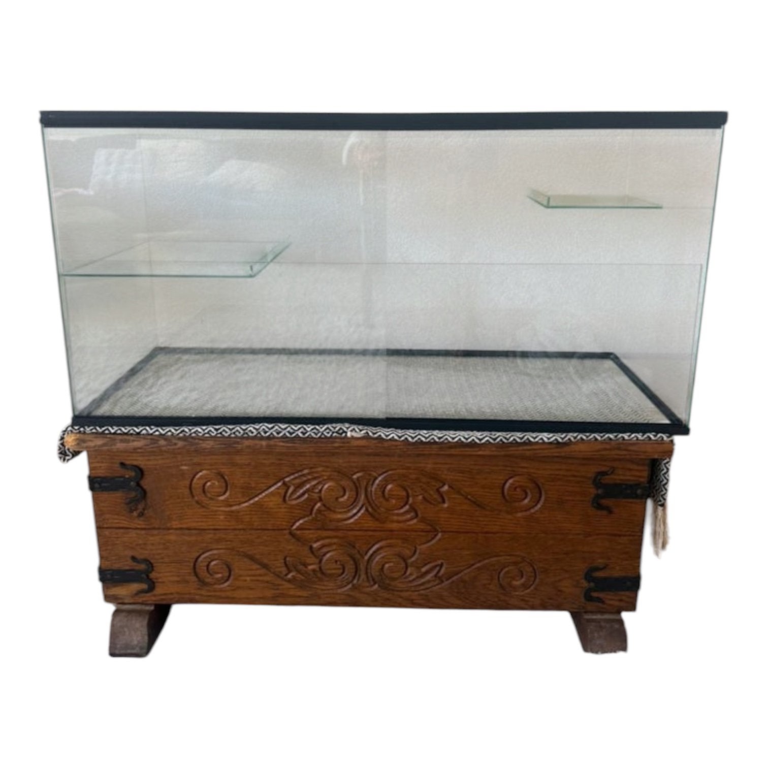 Glazen kooi terrarium voor knaagdier 100 cm, Ophalen, Zo goed als nieuw, Hok, Minder dan 60 cm