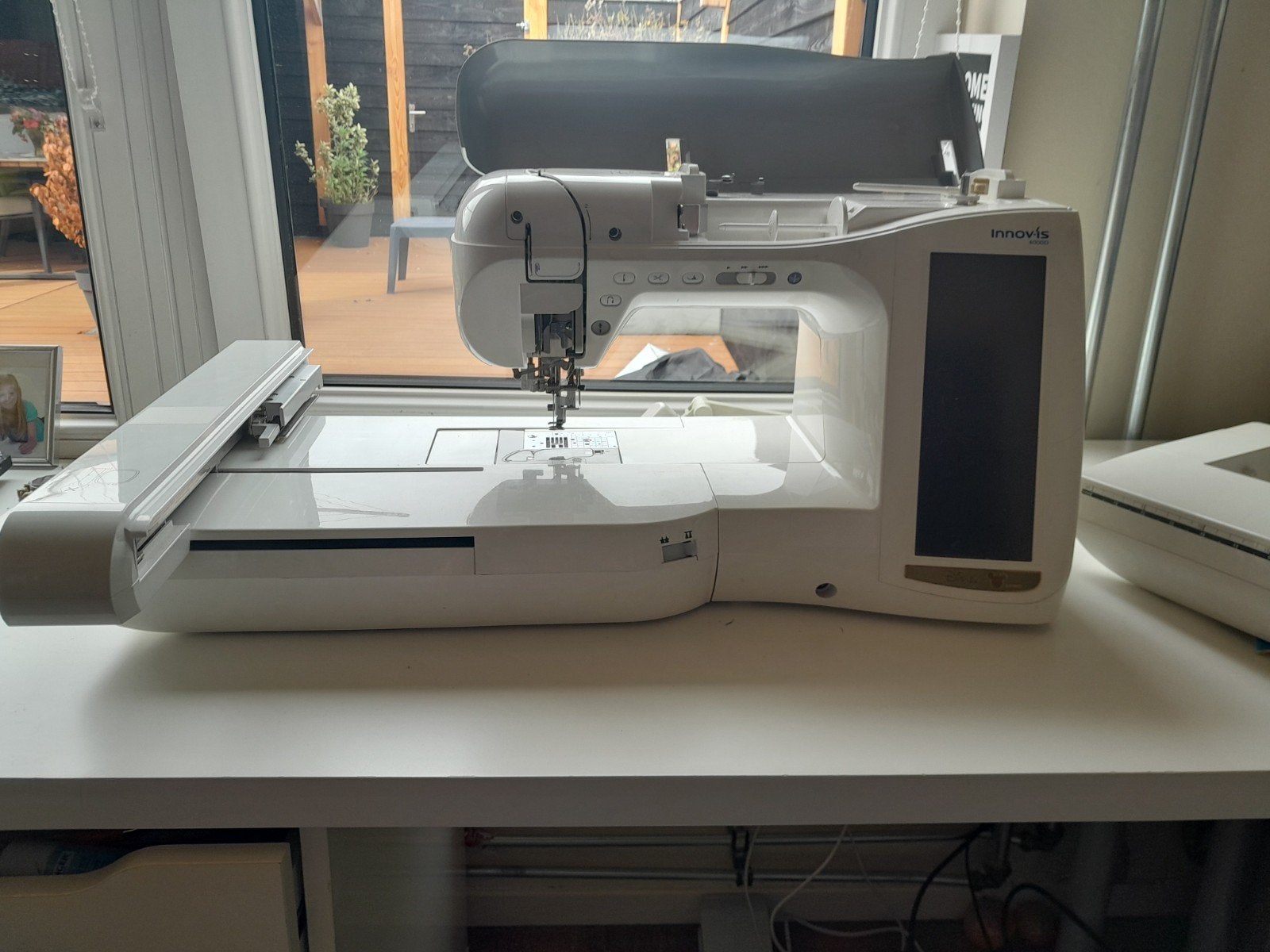 Fijne Brother Innov-is 4000D naai/borduurmachine, Hobby en Vrije tijd, Naaimachines en Toebehoren, Ophalen of Verzenden, Gebruikt