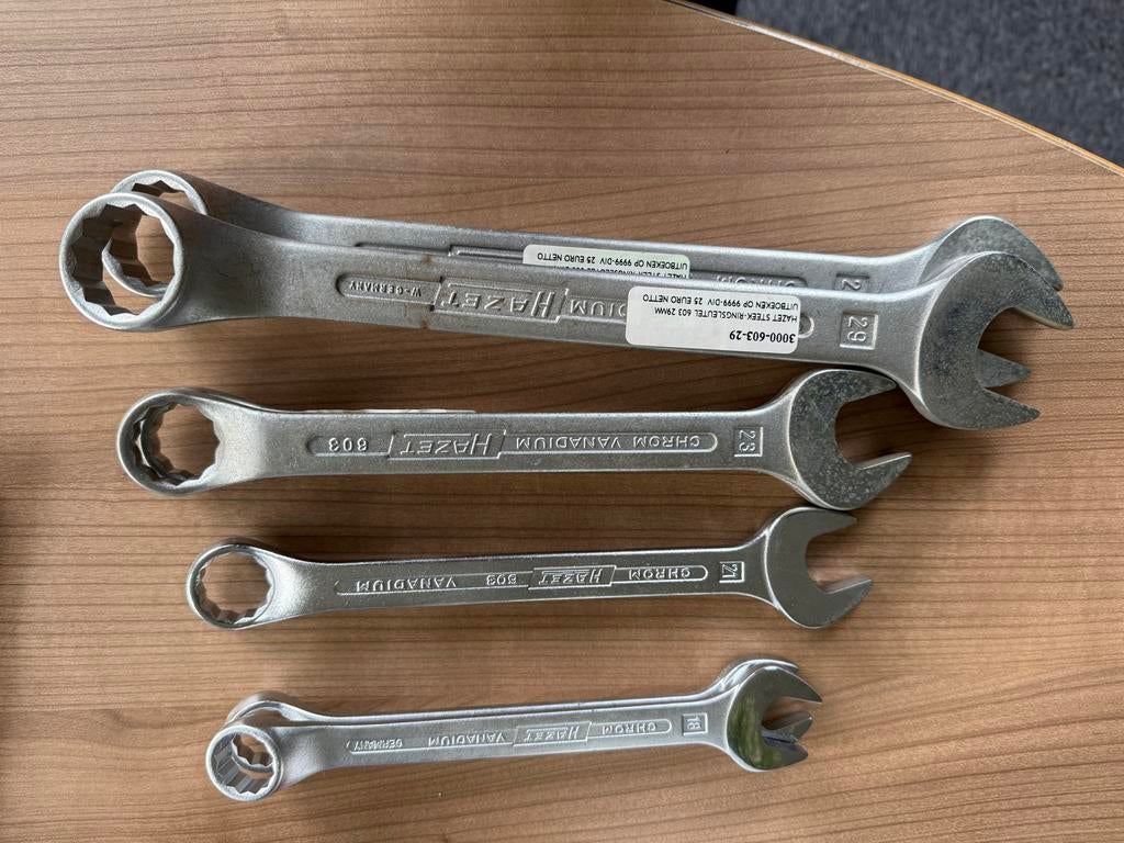 Hazet 603 Ringsteeksleutels Set - Diverse Maten, Ophalen of Verzenden, Nieuw