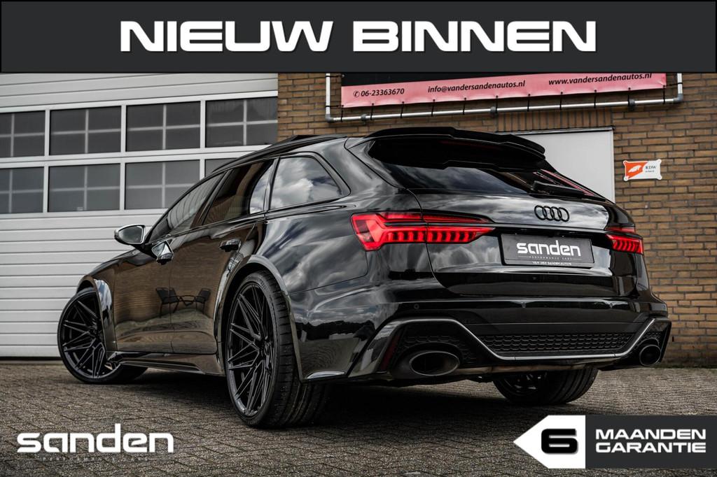 Audi RS6 TFSI quattro|BTW|Ceramic|B&OAdv.|Carbon|Pano|Laser, Automaat, Adaptive Cruise Control, Leder, Vierwielaandrijving