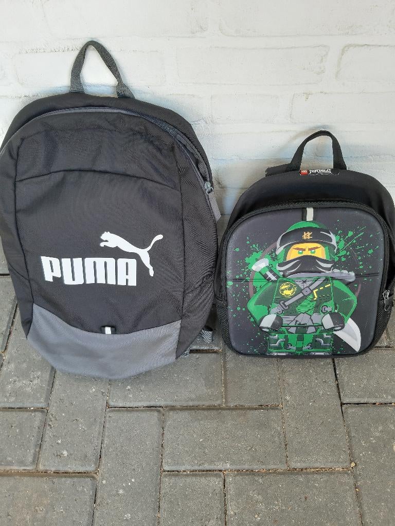 puma en lego rugzak - surfschoen, Ophalen of Verzenden, Zo goed als nieuw