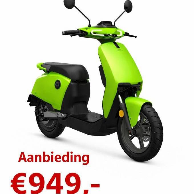 Nieuwe Elektrische Scooter – Vmoto CuX - 3 jaar garantie, Maximaal 45 km/u, Elektrisch, Nieuw, Ophalen of Verzenden